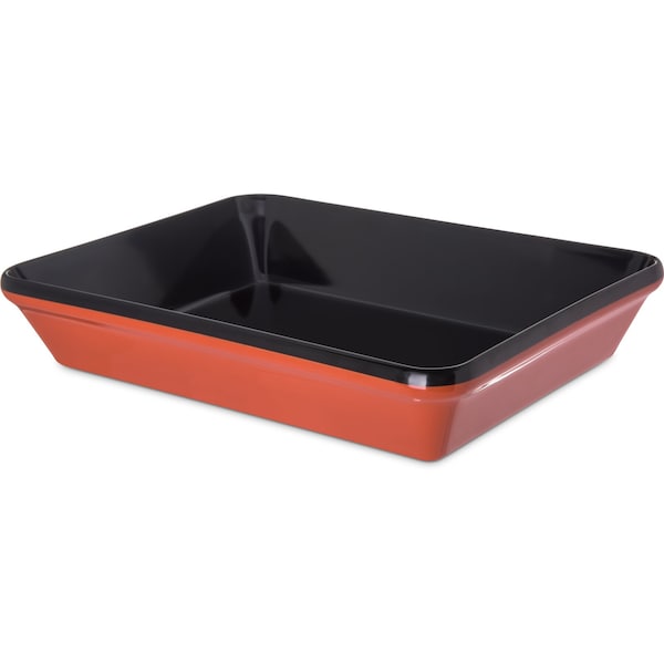 Carlisle Foodservice Baker, 2.9 qt., Blk, Terra Cotta, PK4 - 8919406
