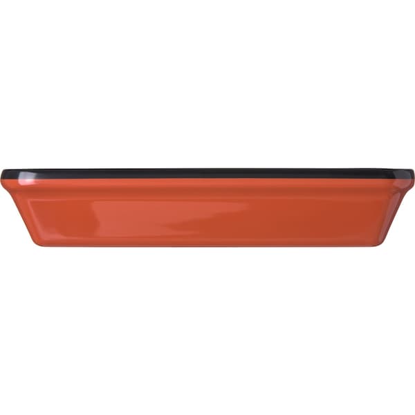 Carlisle Foodservice Baker, 2.9 qt., Blk, Terra Cotta, PK4 - 8919406