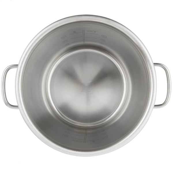 Vollrath Co Vollrath® Tri-Ply Stainless Steel Stock Pot, 77580, 12 Quart Capacity, 9-1/2" Depth - 77580