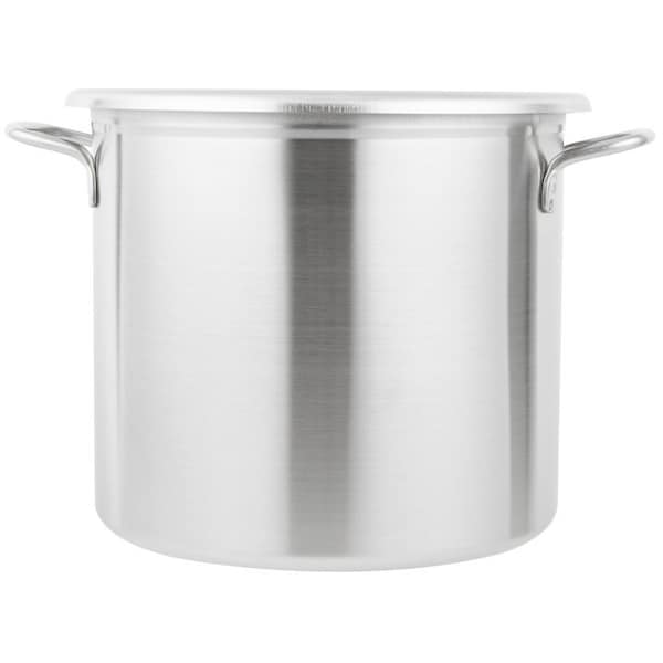 Vollrath Co Vollrath® Tri-Ply Stainless Steel Stock Pot, 77580, 12 Quart Capacity, 9-1/2" Depth - 77580