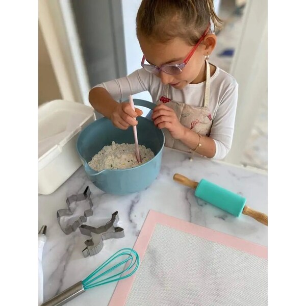 Tovla Jr. Kids Cooking Utensils Set, 4 Pieces - KN-VMI0-IRGB