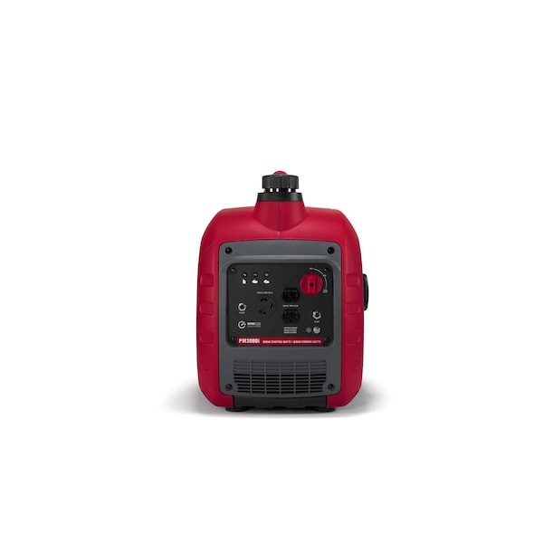 Powermate Portable and Inverter Generator, Gasoline, 2,300 W Rated, 3,000 W Surge, Recoil Start, 120V AC - P0080601