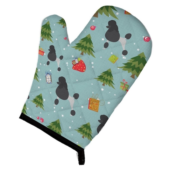 Carolines Treasures Christmas Poodle Oven Mitt - BB4863OVMT