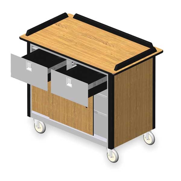 Lakeside Hydration Cart, Mobil, Stainless, 45x26x38 - 69040LM