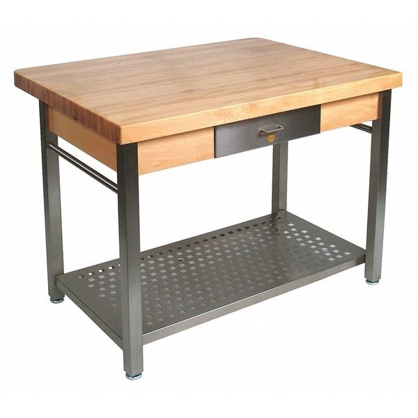 John Boos & Co Cucina Grande, 8"Drop Leaf, 48"x36"x2-1/4" - CUCG10