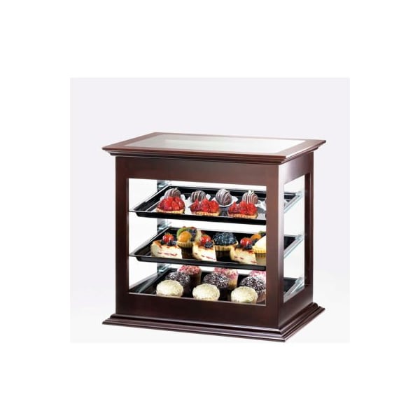 Cal Mil Plastics Cal-Mil Bamboo Bakery Display Case 21"W x 16-1/4"D x 22-1/2"H - 284-60