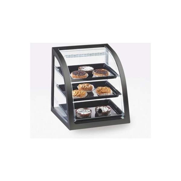 Cal Mil Plastics Cal-Mil Midnight Euro Wood Case 17"W x 17"D x 18"H - P255-96S