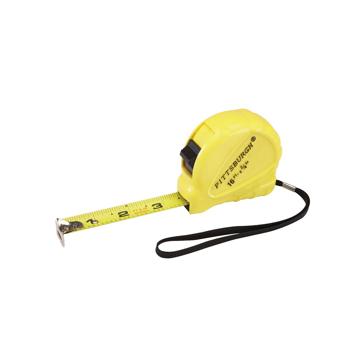 Cinta métrica QuikFind Pittsburgh de 16 pies x 3/4 de pulgada - 62465