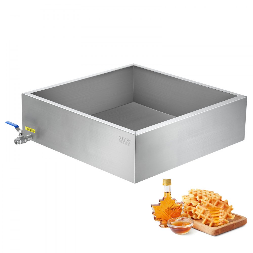 Maple Syrup Evaporator Pan 304 Stainless Steel with Valve for Home Outdoor - WLCZFQ166JLBK5OS0V0