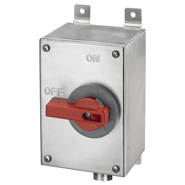 Interruptores de desconexión cerrados de Hubbell Wiring Device-Kellems HBLDS3SSMQR - HBLDS3SSMQR.