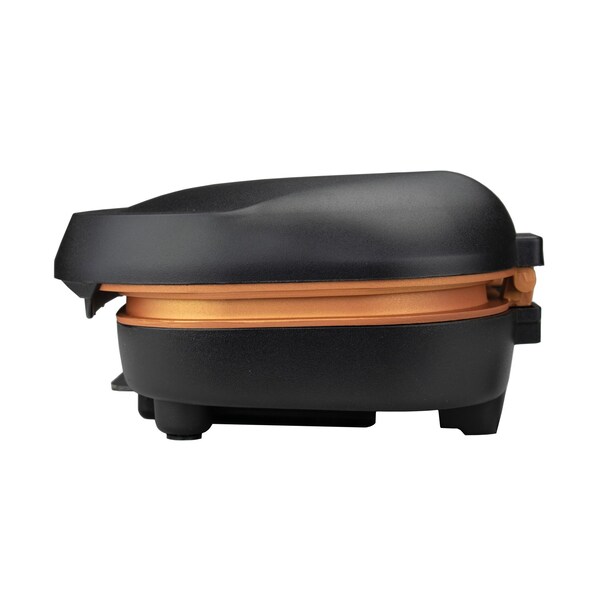 Brentwood Appliances 2-Serving Nonstick 750W Indoor Electric Copper Grill and Panini Press - TS-606BK