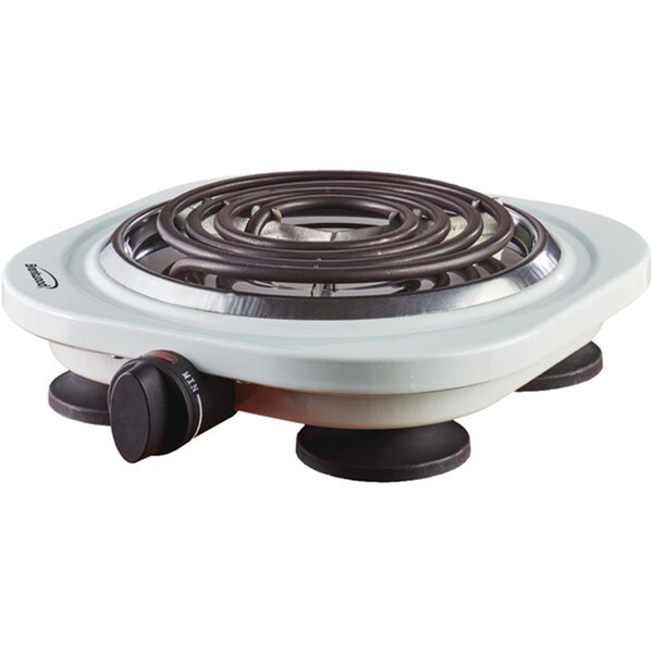 Cookhouse Electric 1000 watt Single Burner; White - CO16242