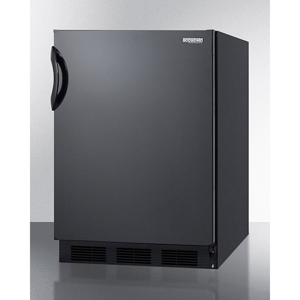 Summit Appliance Div. Summit ADA Comp Freestanding Refrigerator 5.5 Cu. Ft. Black - AL752BK