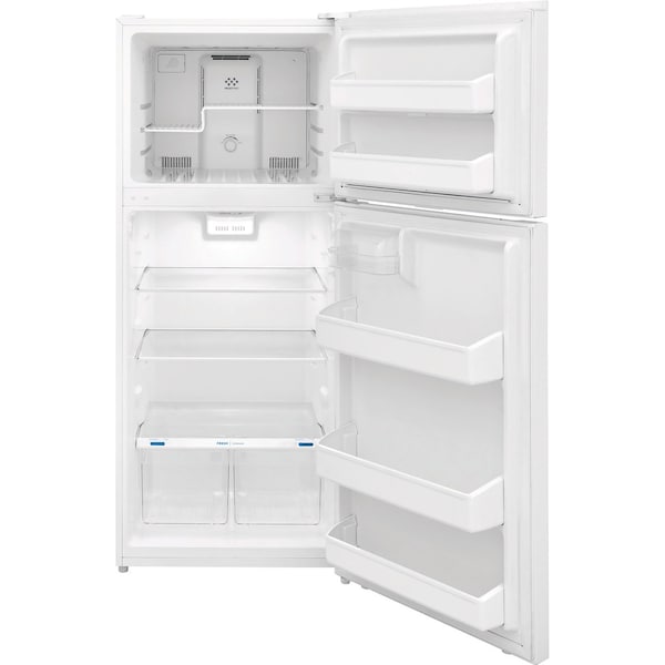 Almo Frigidaire 17.6 Cu. Ft. Top Freezer Refrigerator with Auto-Defrost and Reversible Door, White - FFHT1822UW