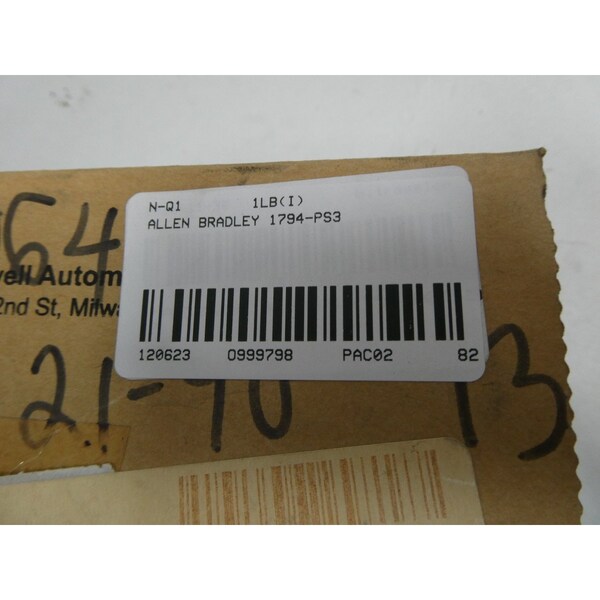 Allen Bradley ALLEN BRADLEY 1794-PS3 - 1794-PS3