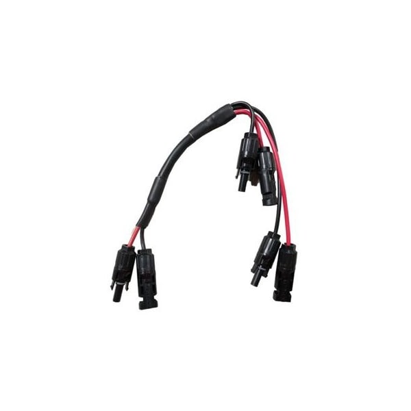 Tycon Systems 12AWG MC-4 RemotePro Outdoor Cable .33m - RPST-CBL-2PNL-Conn