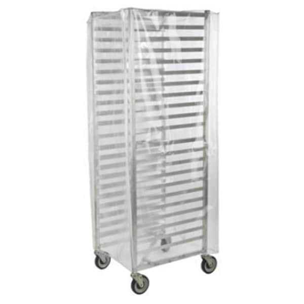 Focus Foodservice FocusFoodService FBRCNF 24 in. x 28.5 in. x 62.5 in. Full-Size Nylon Bakery Rack Cover - FBRCNF