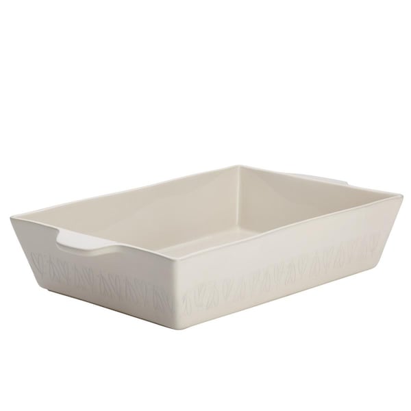 Ayesha Curry Ayesha Curry 46942 Ceramic Rectangular Baker; 9 x 13 in. - French Vanilla - 46942