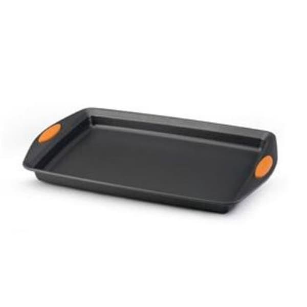 Rachael Ray Rachael Ray 54071 Bakeware  Oven Lovin Crispy Sheet 11-Inch by 17-Inch Cookie Pan  Grey - 54071