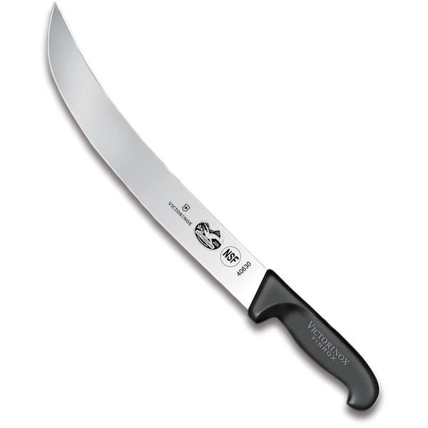 Swiss Army Brands Victorinox 40630 Kitchen Black Cimeter, 12In Blade - VIC-5.7303.31