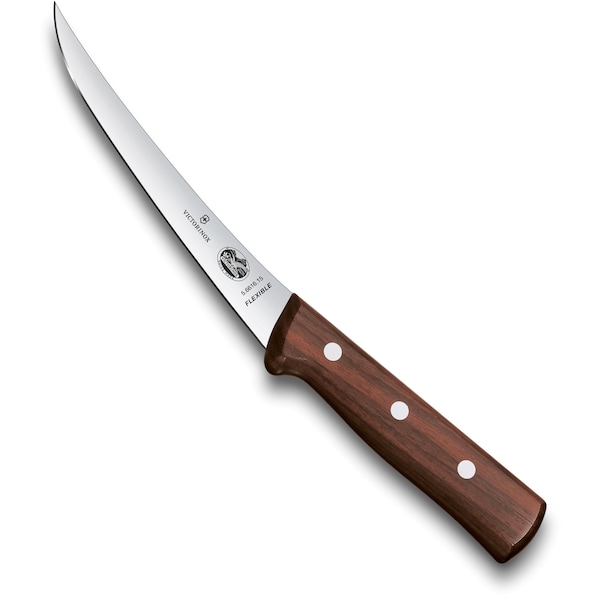Swiss Army Brands 2023 Victorinox 40019 Kitchen Wood Boning - Curved, 6In Flexible Blade - VIC-5.6616.15