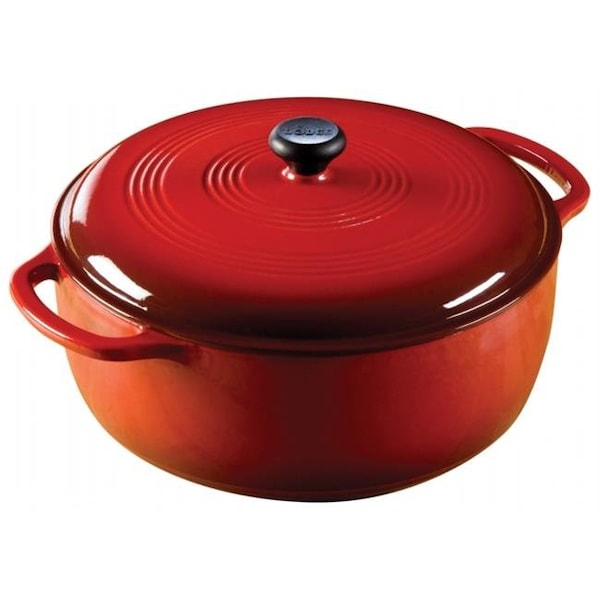 Lodge Lodge 7.5 Quart Island Spice Red Dutch Oven  EC7D43 - 6239313