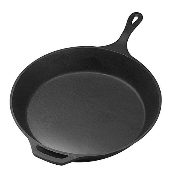 Starcrafts StarCrafts PS178 15 in. Pre-Seasoned Non-Stick Cast Iron Skillet; Black - PS178