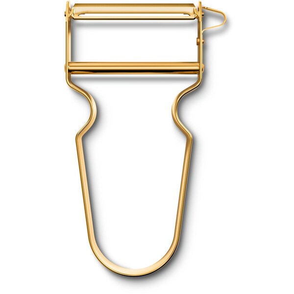 Swiss Army Brands 2024 Victorinox Kitchen Peeler Rex, Gold Plated Gold Plated - VIC-6.0900.88