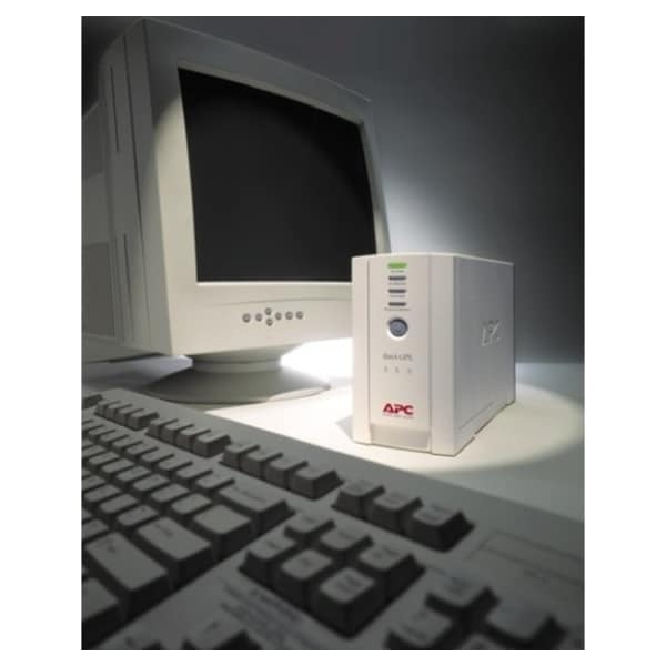 Apc Standby UPS System, 350VA, Standby, Out: 120V AC In: 120V - BK350