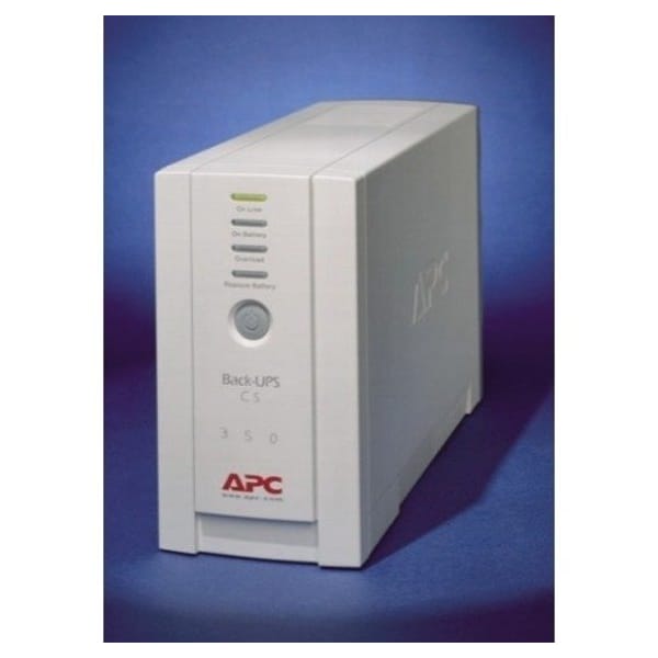 Apc Standby UPS System, 350VA, Standby, Out: 120V AC In: 120V - BK350
