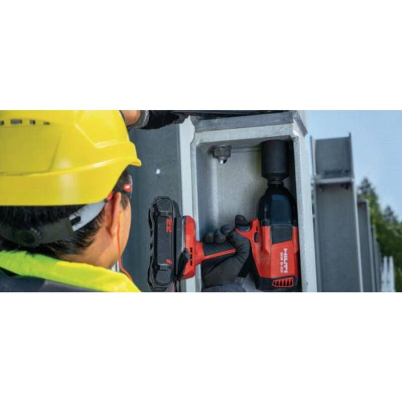 Llave de Impacto Inalámbrica sin escobillas de 1/2 pulgadas Hilti 22-Volt NURON SIW 8 de Iones de Litio (Sólo la Herramienta) - 2251631