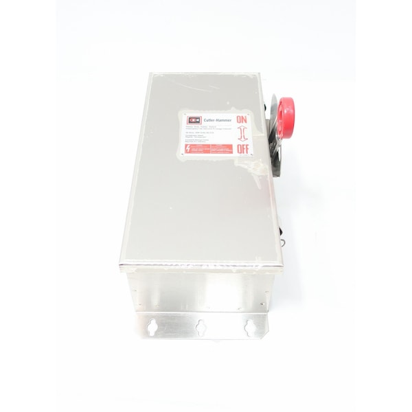 Interruptor de desconexión de fusibles Eaton Cutler-Hammer de 3P 30A AMP 600V-AC - 4HD361