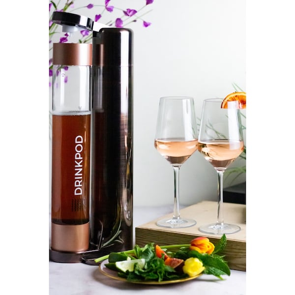 Drinkpod Fizzpod Cognac + 1 C02 + WineKey Bundle - FZCOG-C02-WNK