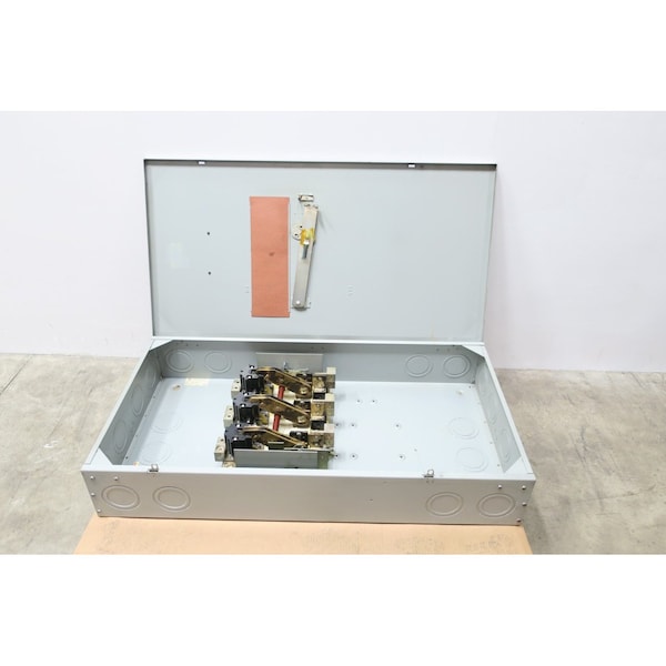 Interruptor de desconexión no fusible Federal Pioneer de 3 polos, 600 A, 600 Vca - 5736.
