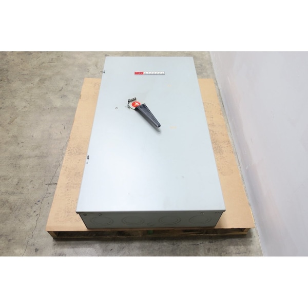 Interruptor de desconexión no fusible Federal Pioneer de 3 polos, 600 A, 600 Vca - 5736.