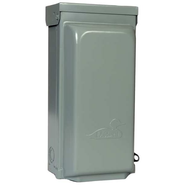 Interruptor de desconexión de aire acondicionado Fusible Ge, 240V AC, NEMA 3R - U0353F