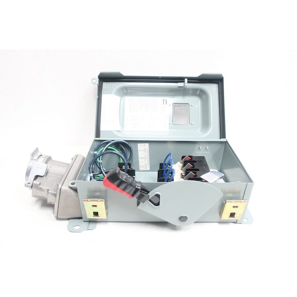 Receptáculo entrelazado Crouse Hinds Arktite de 3P 60A Amp 600V-AC 250V-DC con interruptor de desconexión fusible - WSRDW6352.