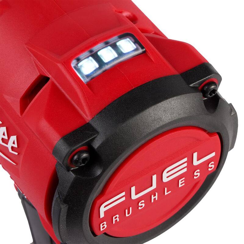 Llave de impacto inalámbrica Milwaukee M18 FUEL de 18 voltios con tecnología de iones de litio sin escobillas de 1/2 pulgadas con control de torque medio (solo la herramienta) - 3062-20