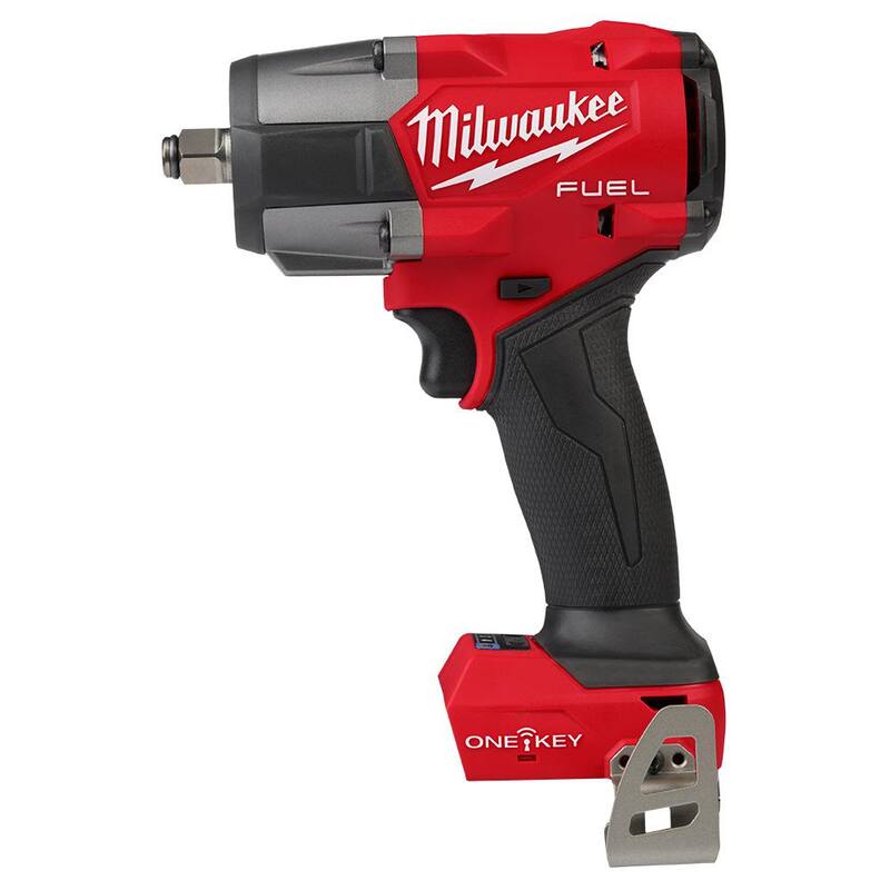 Llave de impacto inalámbrica Milwaukee M18 FUEL de 18 voltios con tecnología de iones de litio sin escobillas de 1/2 pulgadas con control de torque medio (solo la herramienta) - 3062-20