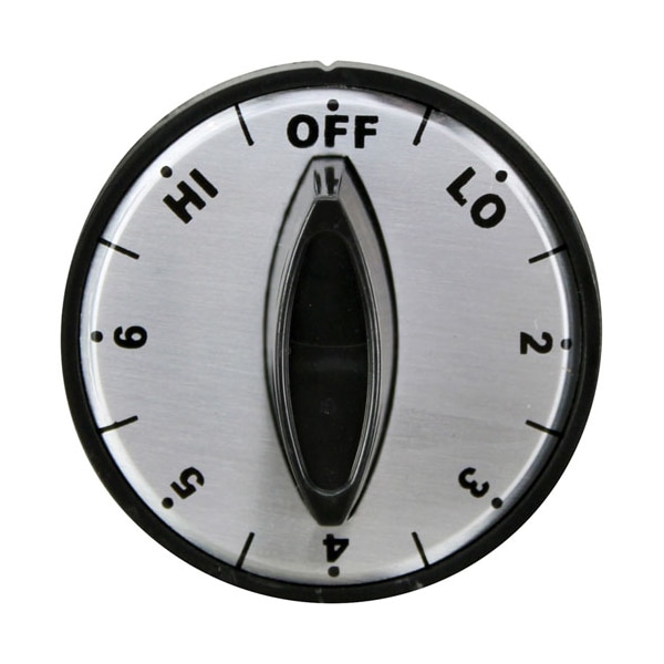 Duke Manufacturing Knob 2 D, Off-Lo-2-6-Hi - 212164