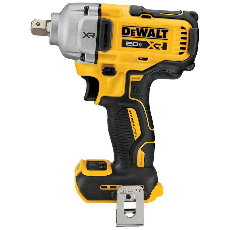 Llave de impacto inalámbrica DEWALT 20V MAX de 1/2 pulgada, sólo herramienta - DCF892B