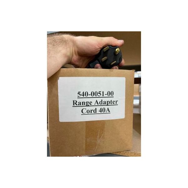 Werkmaster WerkMaster„¢ Range Adapter Cord, 40A, 540-0051-00, 1 Pack - 540-0051-00