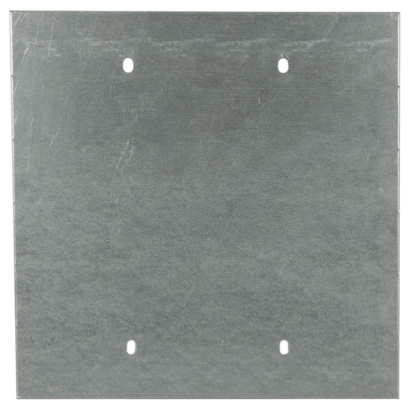 Wiegmann Electrical Box Cover, Rectangular, Carbon Steel, Flush Cover - SCF0612G