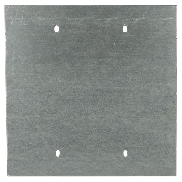 Wiegmann Electrical Box Cover, Rectangular, Carbon Steel, Flush Cover - SCF0612G