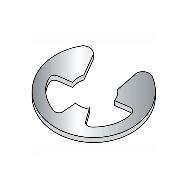 Kanebridge 1/4in E Ring Stainless Steel, Pkg of 100 - 25RESS