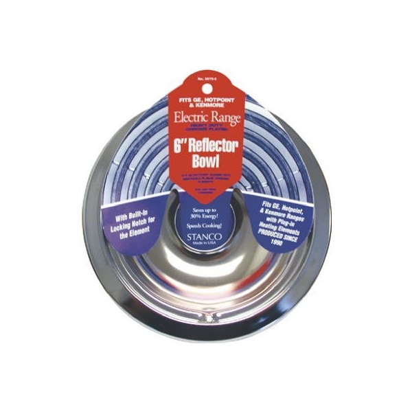 Stanco Metal Prod 6 CHR Lock Notch Bowl - 5075-6