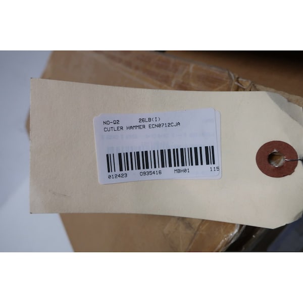 Interruptor de desconexión fusible Eaton Cutler-Hammer de 3P 480VCA, ECN0712CJA - ECN0712CJA