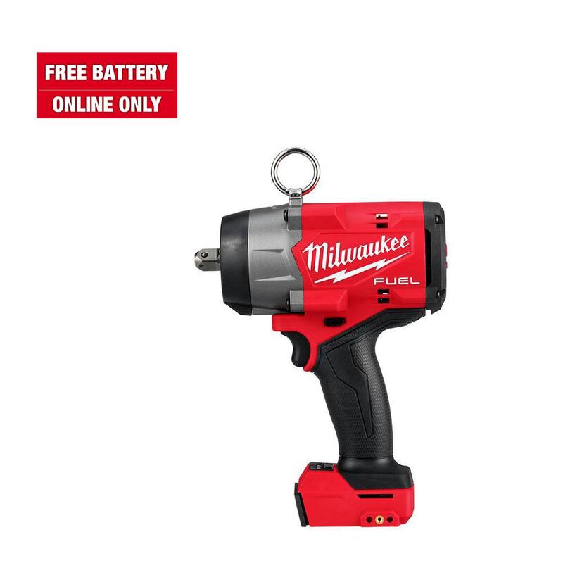 Milwaukee M18 FUEL 18V Llave de Impacto Inalámbrica de Alto Torque 1/2 pulgadas con Enclavamiento de Pasador (Herramienta solamente) - 2966-20