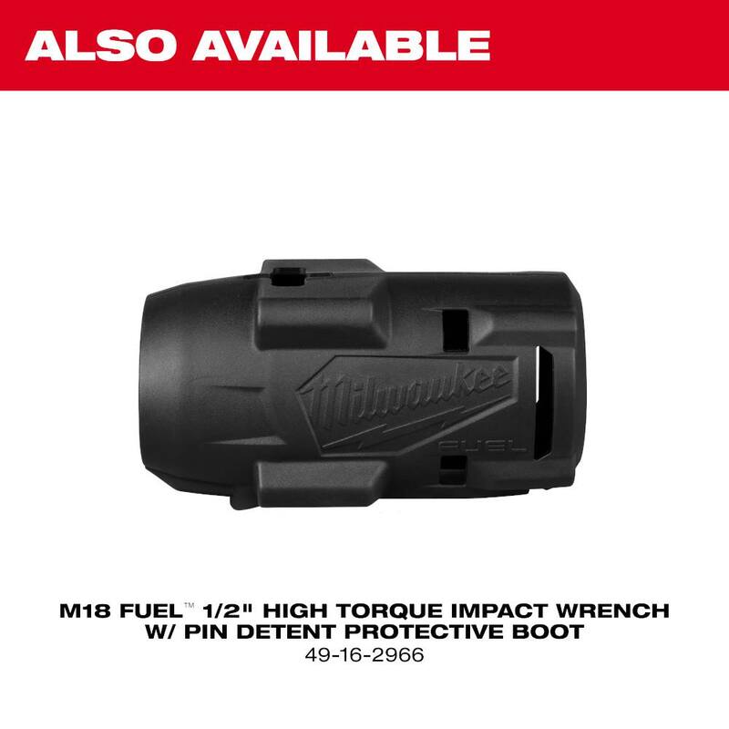 Milwaukee M18 FUEL 18V Llave de Impacto Inalámbrica de Alto Torque 1/2 pulgadas con Enclavamiento de Pasador (Herramienta solamente) - 2966-20
