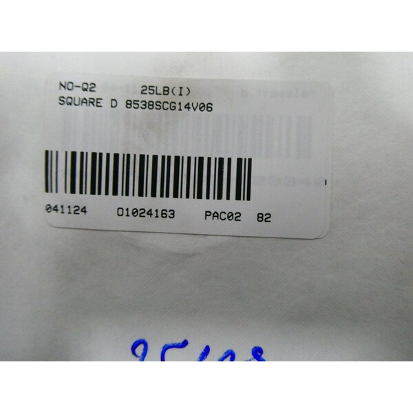 Interruptor de desconexión de fusible Square D de 3 polos y 30 amperios, 460/575V-AC - 8538SCG14V06